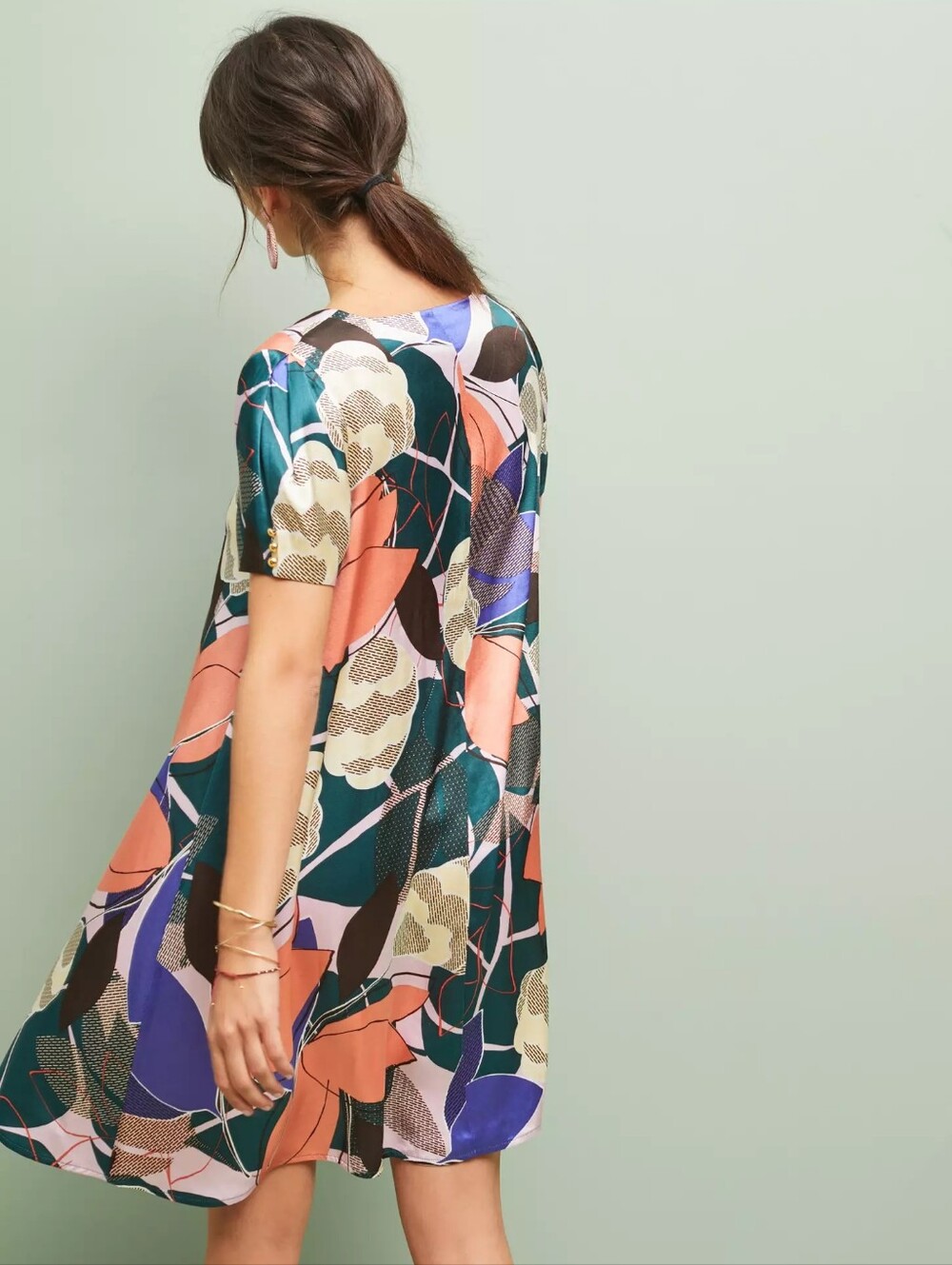 Corey Lynn Calter Geometric Tunic Dress | Anthropologie NEW - Picture 3 of 7